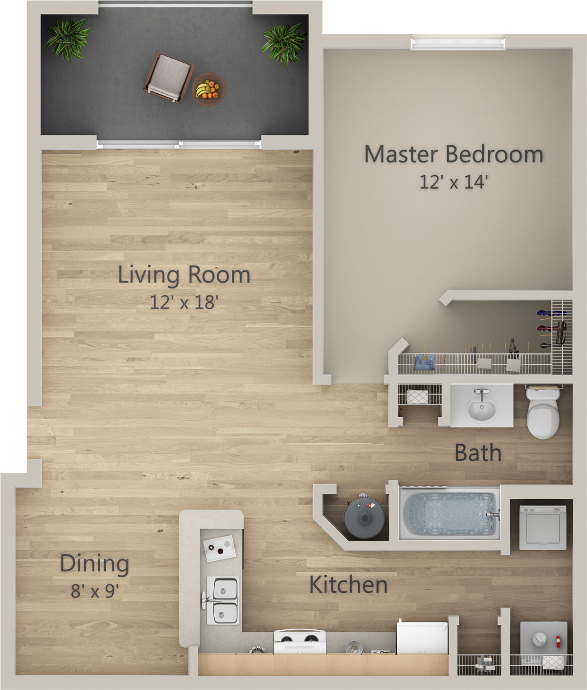 2D Floor Plan for The Medallion